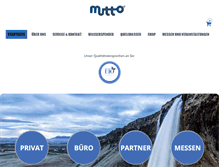 Tablet Screenshot of mutto.com